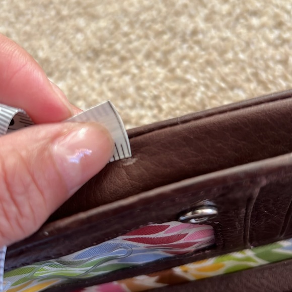 Fossil Vintage Kiss Lock Wallet Clutch - Picture 2 of 14